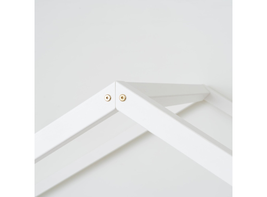 Detská domčeková posteľ z masívu borovice LUNA S 20 - 160x80 cm