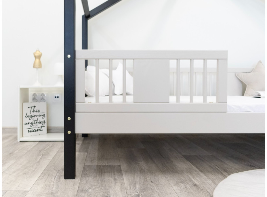 Detská domčeková posteľ z masívu borovice LUNA S 20 - 190x90 cm