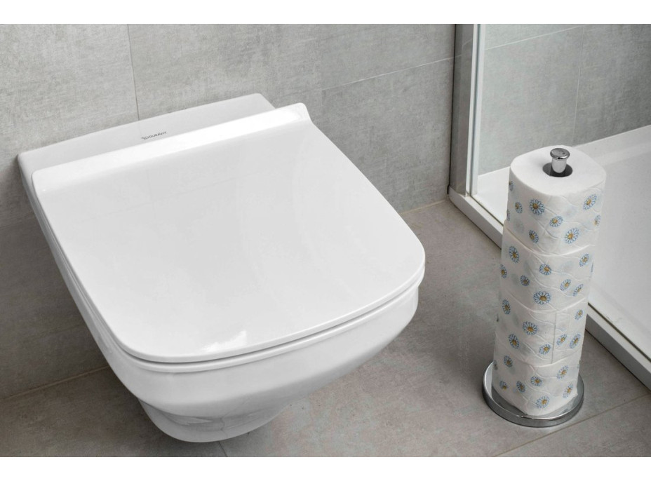 Sapho X-ROUND držiak toaletného papiera rezervný na postavenie, chróm XR733