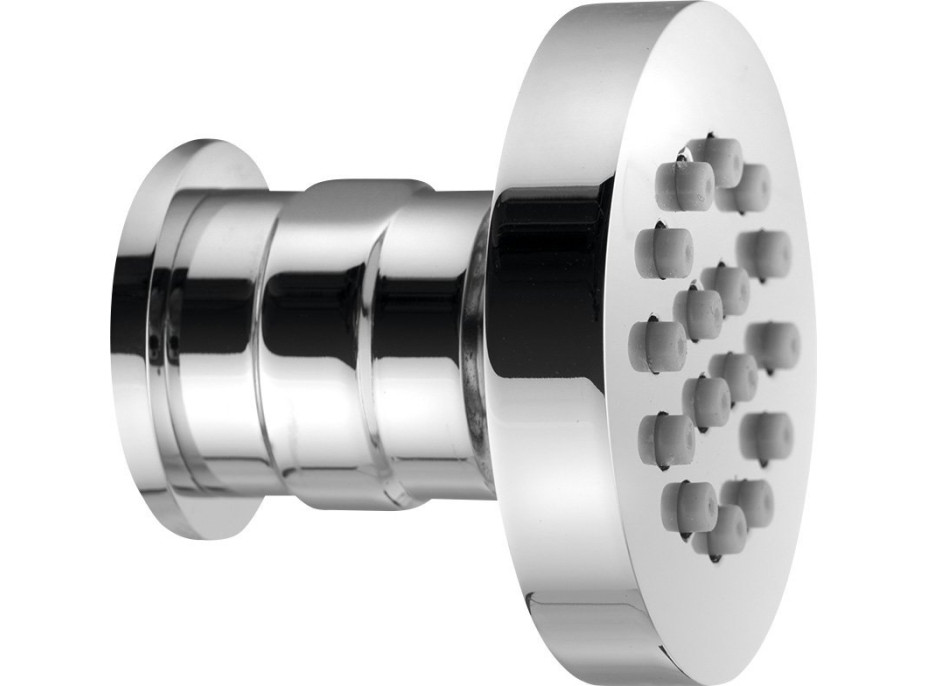 Sapho Nástenná spŕška s otočným kĺbom, okrúhla, chróm AB550