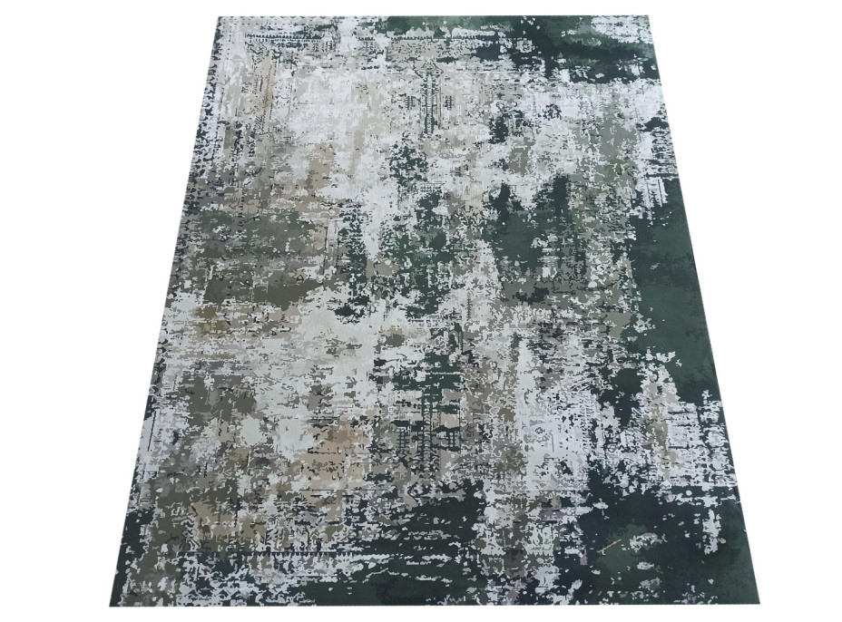 Kusový koberec HONOR Aged - šedý/zelený
