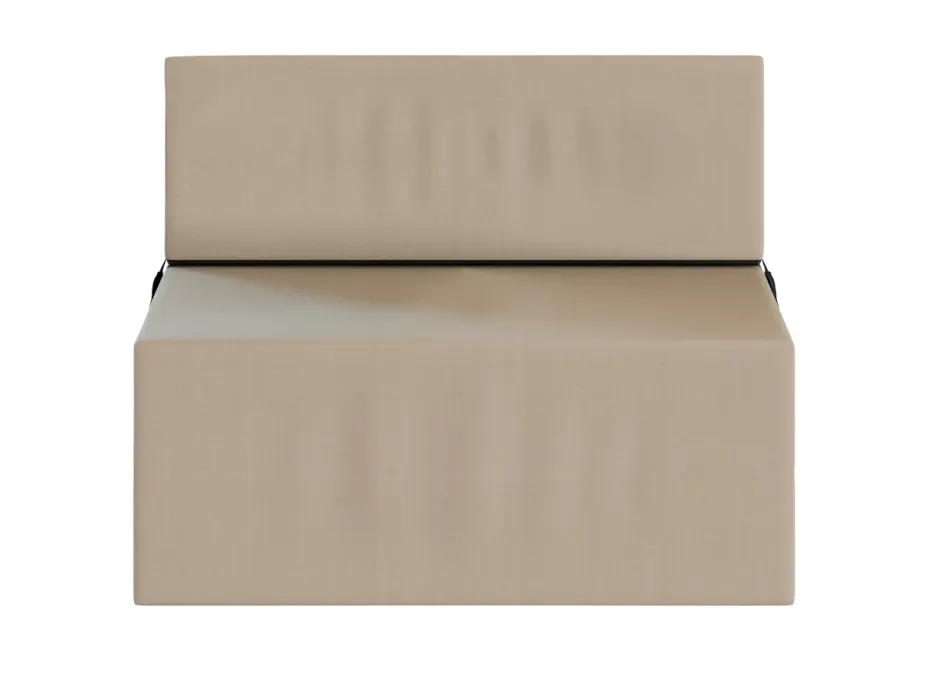 Rozkladacie penové kreslo (matrace) GARDEN - 70x200x14 cm - béžové