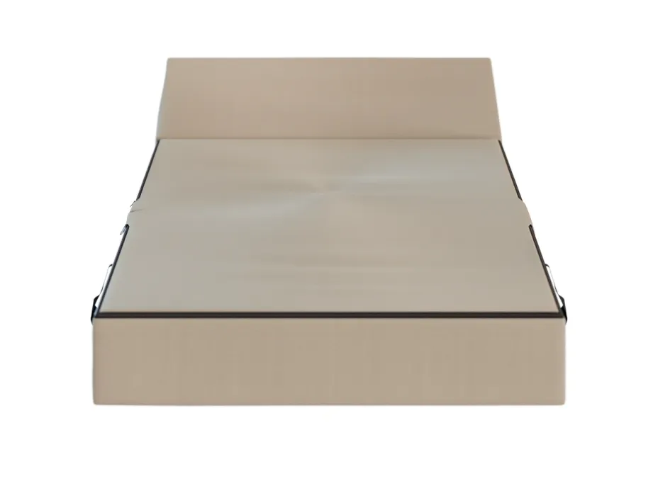 Rozkladacie penové kreslo (matrace) GARDEN - 70x200x14 cm - béžové