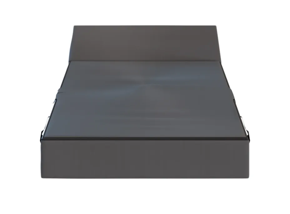 Rozkladacie penové kreslo (matrace) GARDEN - 70x200x14 cm - tmavo šedé