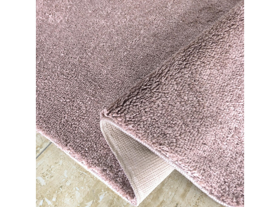 Moderný koberec SHAGGY CAMIL - karamelový