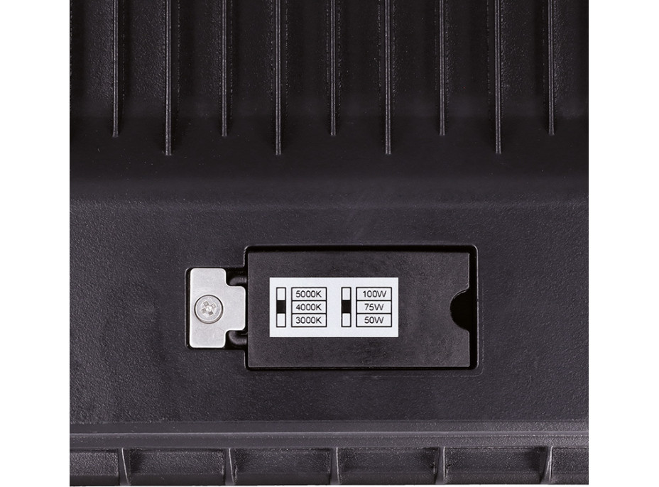 Solight LED reflektor TOP, 100W, max. 14000lm, 3CCT, voliteľný výkon 100/75/50%, IP65, rýchlokonektor