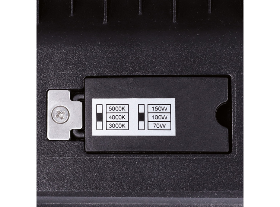 Solight LED reflektor TOP, 150W, max. 21000lm, 3CCT, voliteľný výkon 100/75/47%, IP65, rýchlokonektor