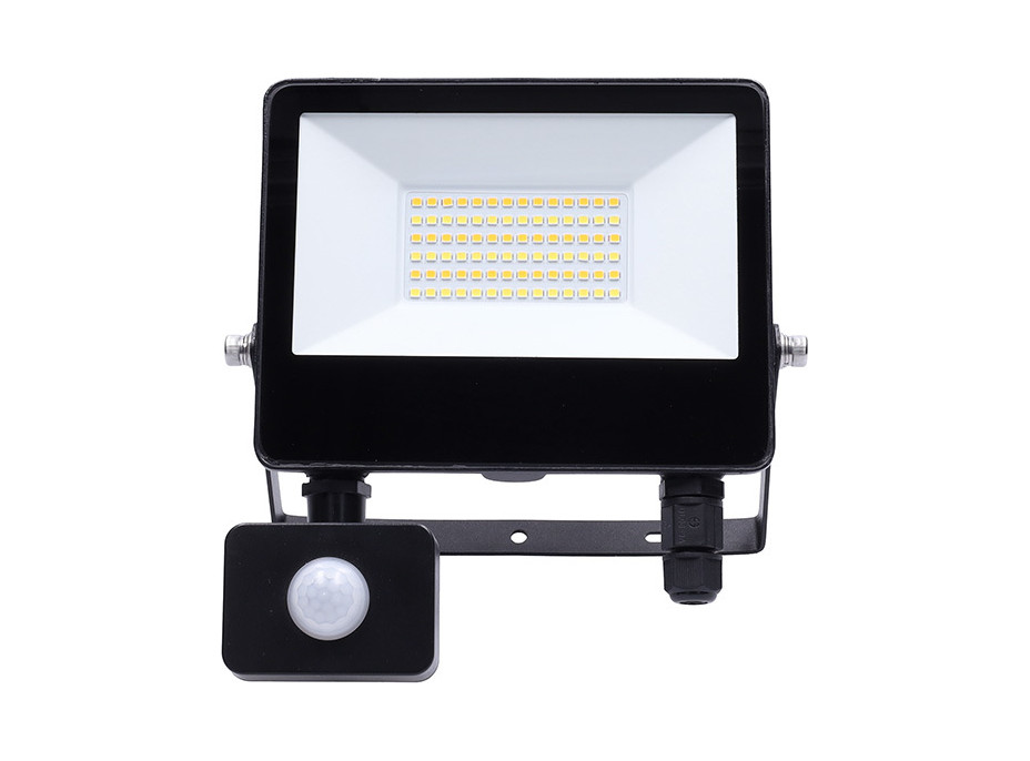 Solight LED reflektor so senzorom TOP, 30W, max. 3900lm, 3CCT, voliteľný výkon 100/66%, IP65, rýchlospojka