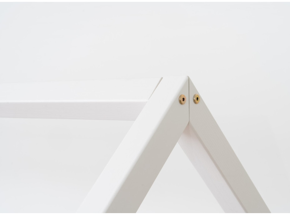 Detská domčeková posteľ z masívu borovice NIKO L 10 - 180x80 cm