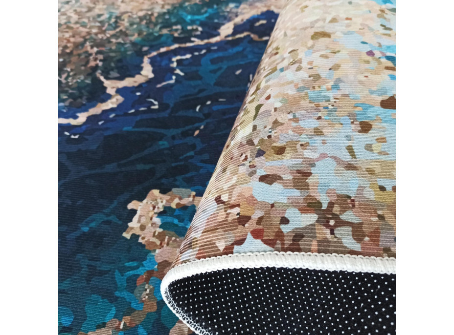 Kusový koberec HONOR Sea - modrý