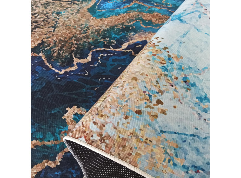 Kusový koberec HONOR Sea - modrý