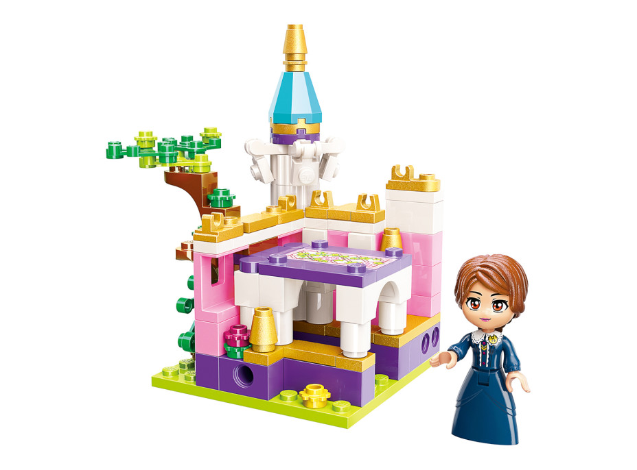 Qman Princess Leah 2613-3 Zámocká záhrada