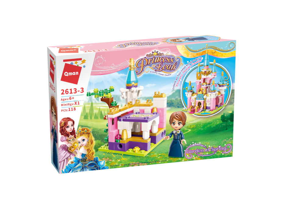 Qman Princess Leah 2613-3 Zámocká záhrada