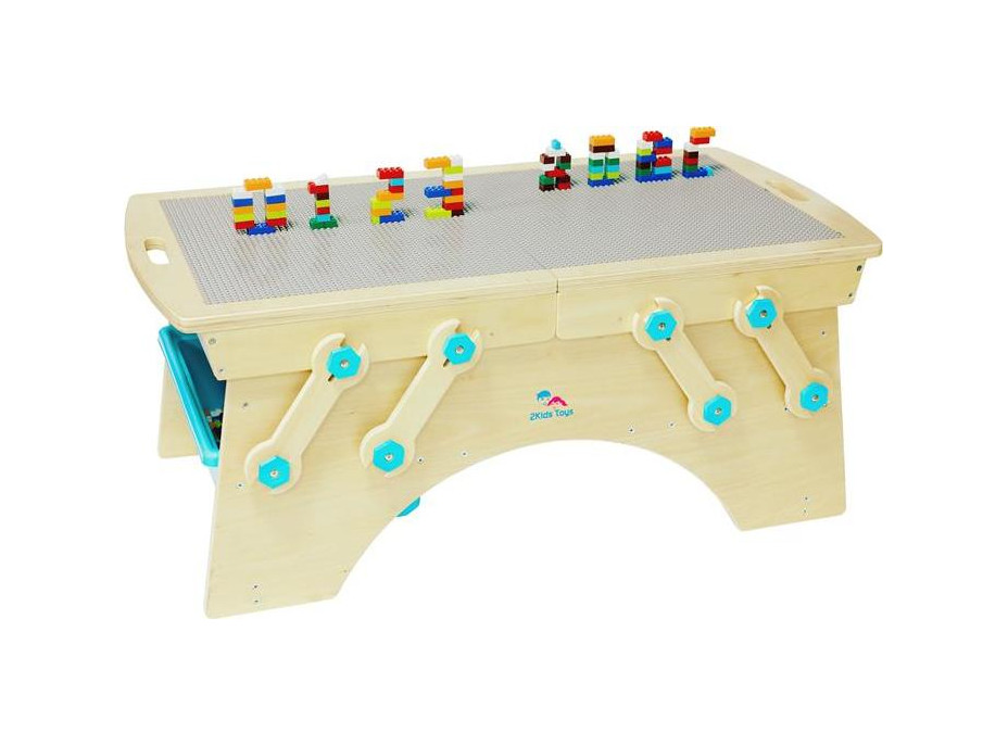 2Kids Toys Hrací stôl pre stavebnicu