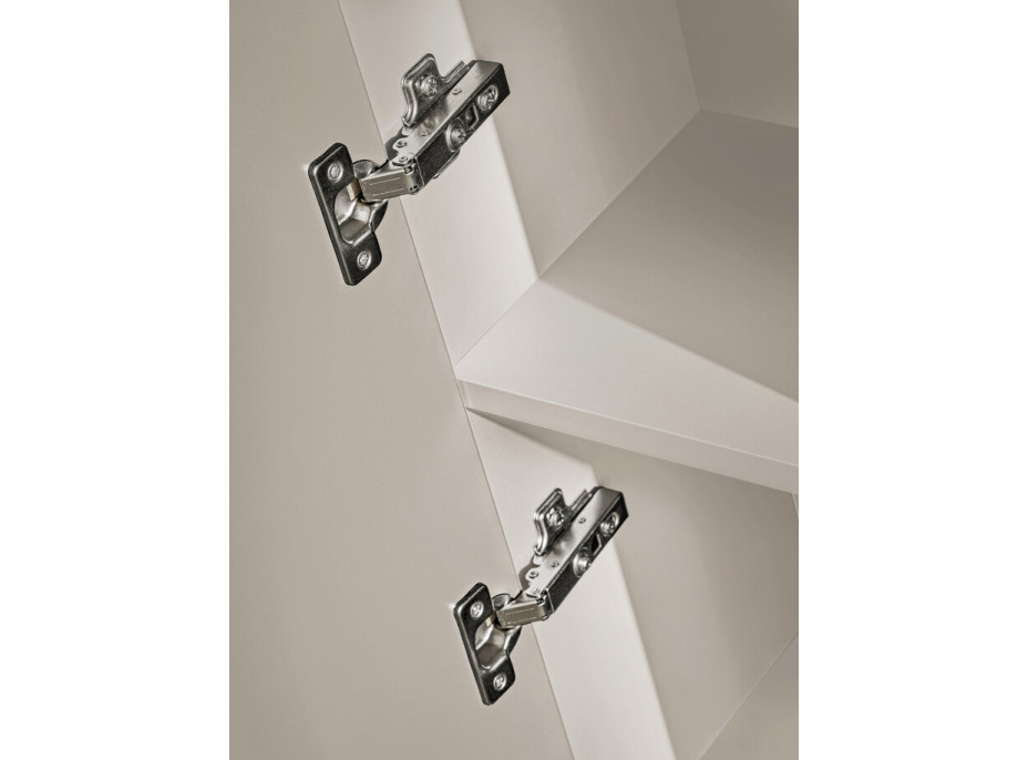 Kúpeľňová závesná skrinka ADÉLA - vysoká - kašmírová