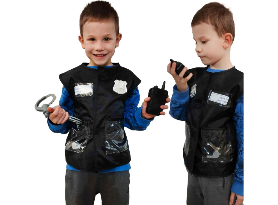 Karnevalový kostým Policajt - 3-8 rokov