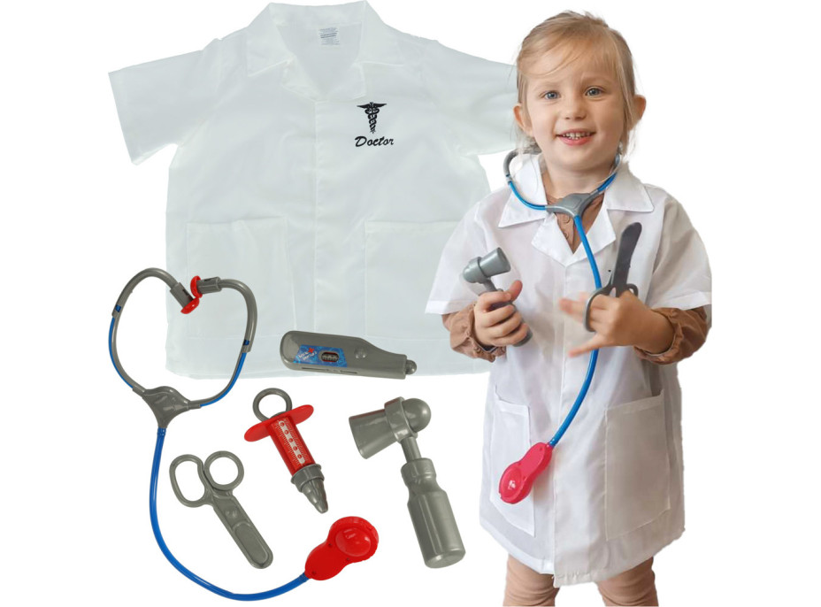 Karnevalový kostým Lekár - 3-8 rokov