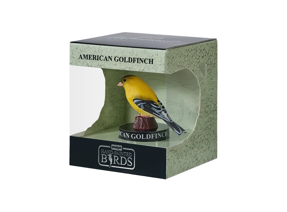 Mojo Stehlík americký v krabičke