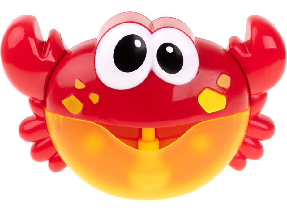 Hračka do kúpeľa s generátorom bubliniek - Krab