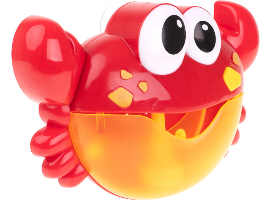 Hračka do kúpeľa s generátorom bubliniek - Krab