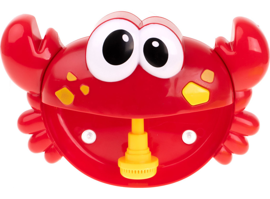Hračka do kúpeľa s generátorom bubliniek - Krab
