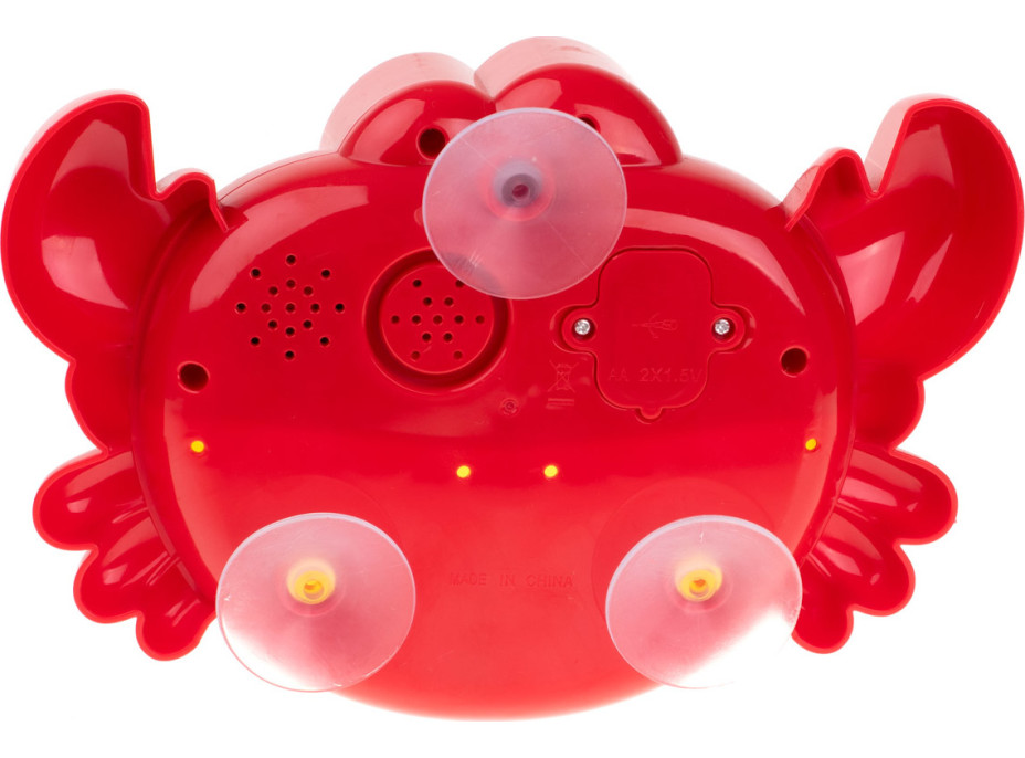 Hračka do kúpeľa s generátorom bubliniek - Krab