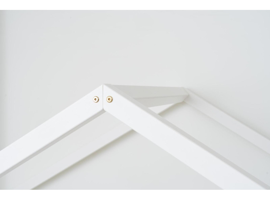 Detská domčeková posteľ z masívu borovice NIKO S 10 - 200x90 cm