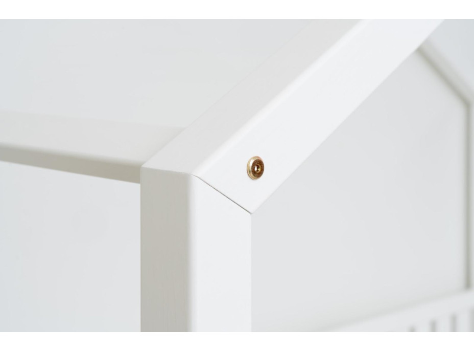 Detská domčeková posteľ z masívu borovice NIKO S 10 - 160x80 cm