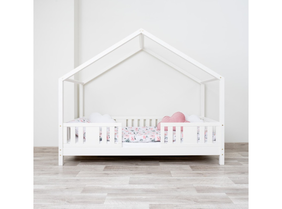 Detská domčeková posteľ z masívu borovice NIKO S 10 - 180x80 cm