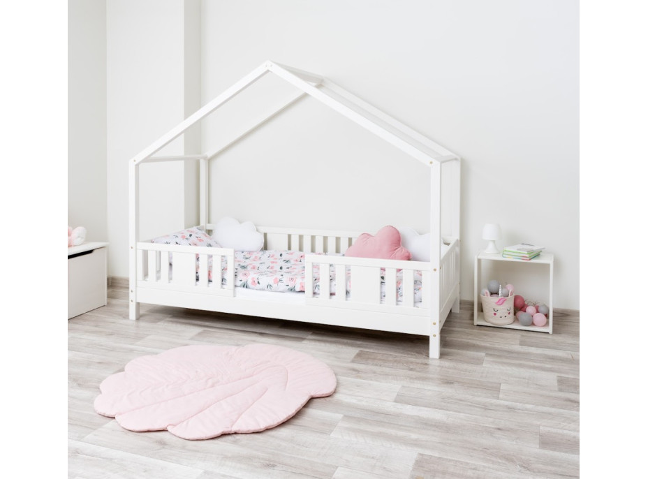 Detská domčeková posteľ z masívu borovice NIKO S 10 - 180x80 cm