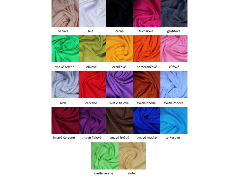 FROTÉ prestieradlo 190x90 cm - FUCHSIOVÉ