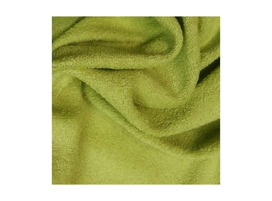 FROTÉ prestieradlo 190x90 cm - OLIVOVÉ