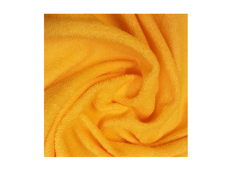 FROTÉ prestieradlo 190x90 cm - ORANŽOVÉ