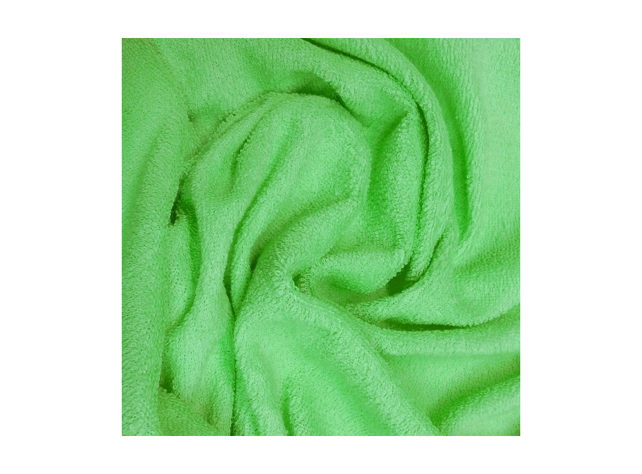 FROTÉ prestieradlo 190x90 cm - SVETLO ZELENÉ