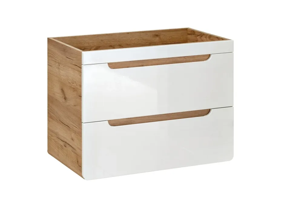 Kúpeľňová závesná skrinka pod umývadlo BÁRA 80 cm