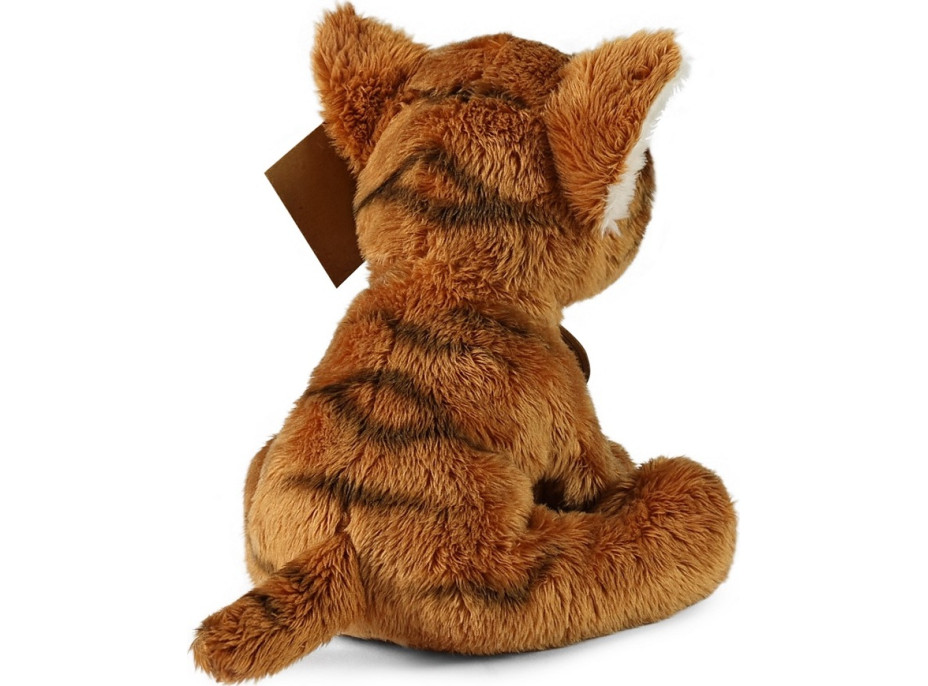 Rappa Plyšová mačka sediaca ryšavá 14 cm ECO-FRIENDLY