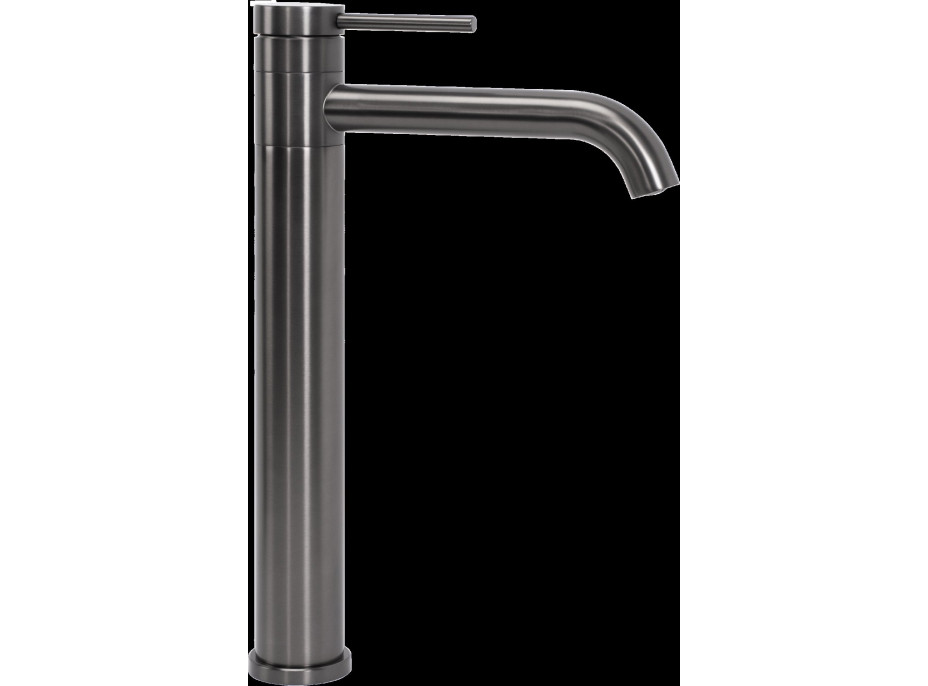 Umývadlová batéria REA LUNGIS - gun grey - vysoká