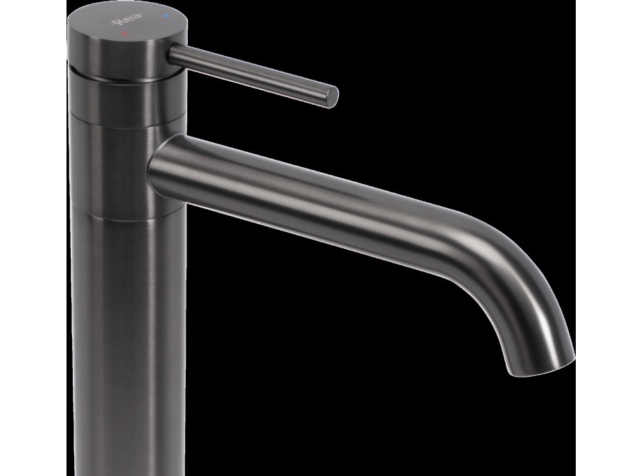 Umývadlová batéria REA LUNGIS - gun grey - vysoká