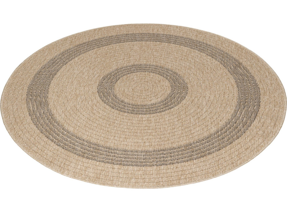 Kusový koberec Comilla 886 Black kruh