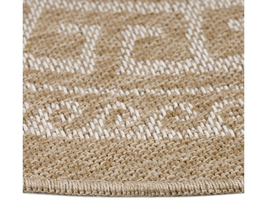 Kusový koberec Comilla 887 Beige kruh