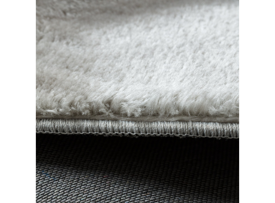 Kusový koberec Visco Rabbit Silver 3 kruh
