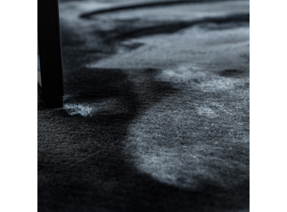 Kusový koberec Visco Rabbit Dark grey 5 kruh