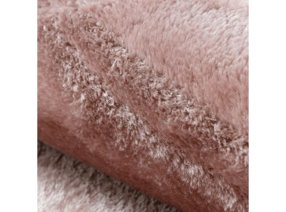 Kusový koberec Visco Rabbit Pink 8 kruh