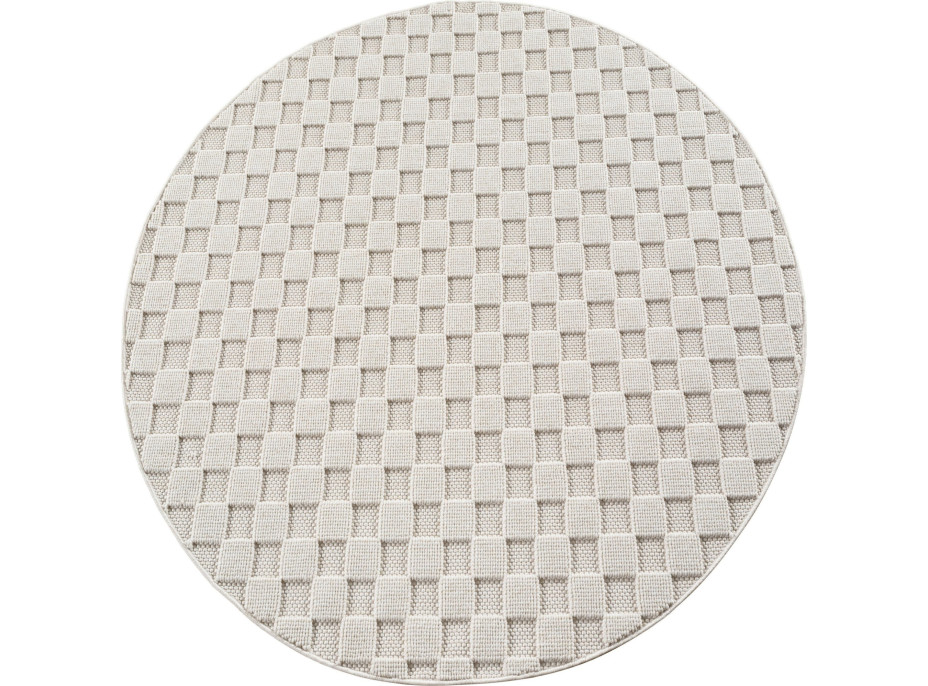 Kusový koberec Helix 2203 cream kruh