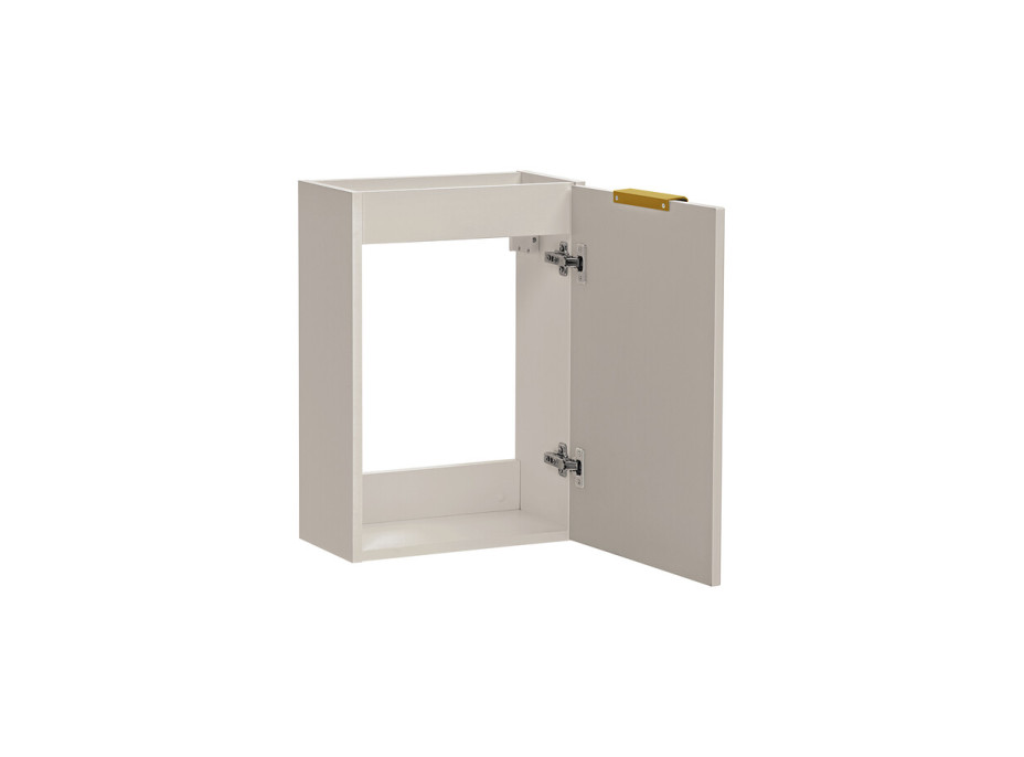 Kúpeľňová závesná skrinka s umývadlom ADÉLA 40 cm - kašmírová