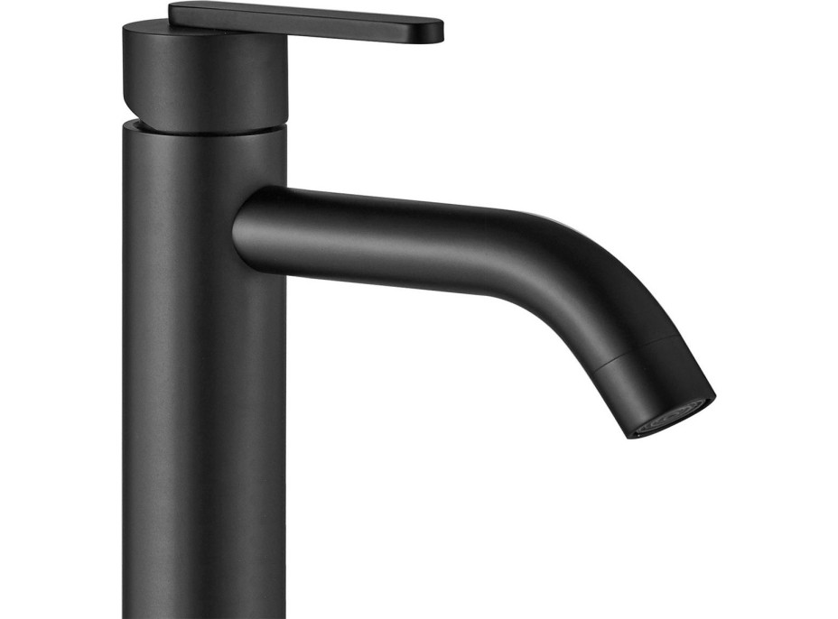 Umývadlová batéria REA ONTARIO - čierna - vysoká