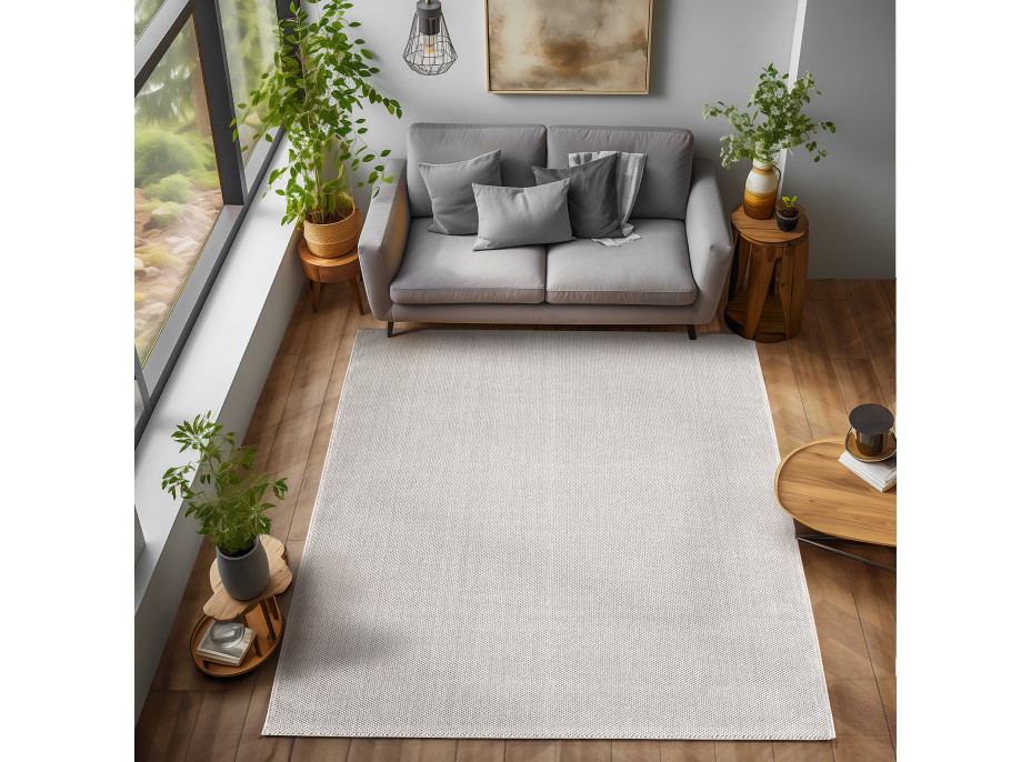 Kusový koberec Loom 4300 Cream kruh