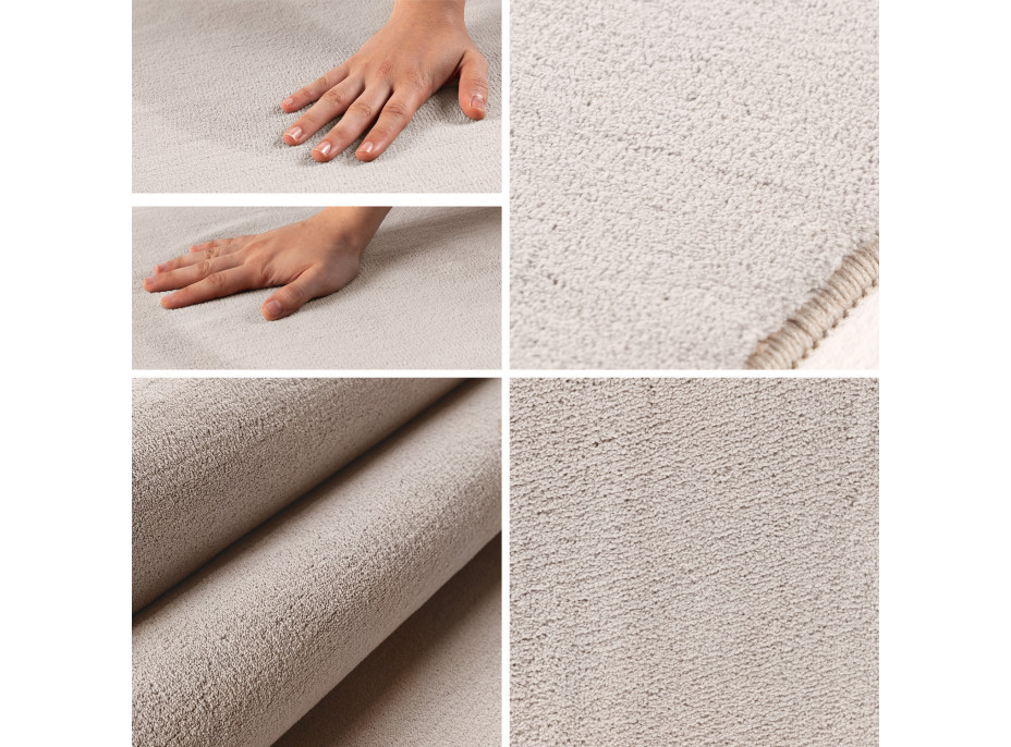 Kusový koberec Sky 5400 Cream kruh