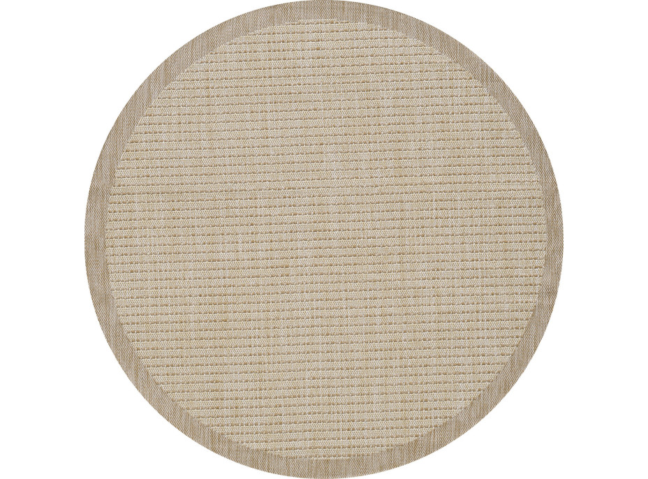 Kusový koberec Giza 1410 Beige kruh