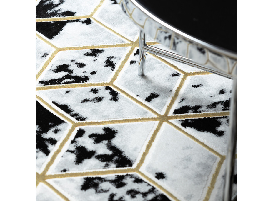 Kusový koberec Allure 1966 black/gold